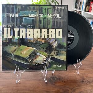 Puccini Il Tabarro LP Box 1962 London Records OSA-1151